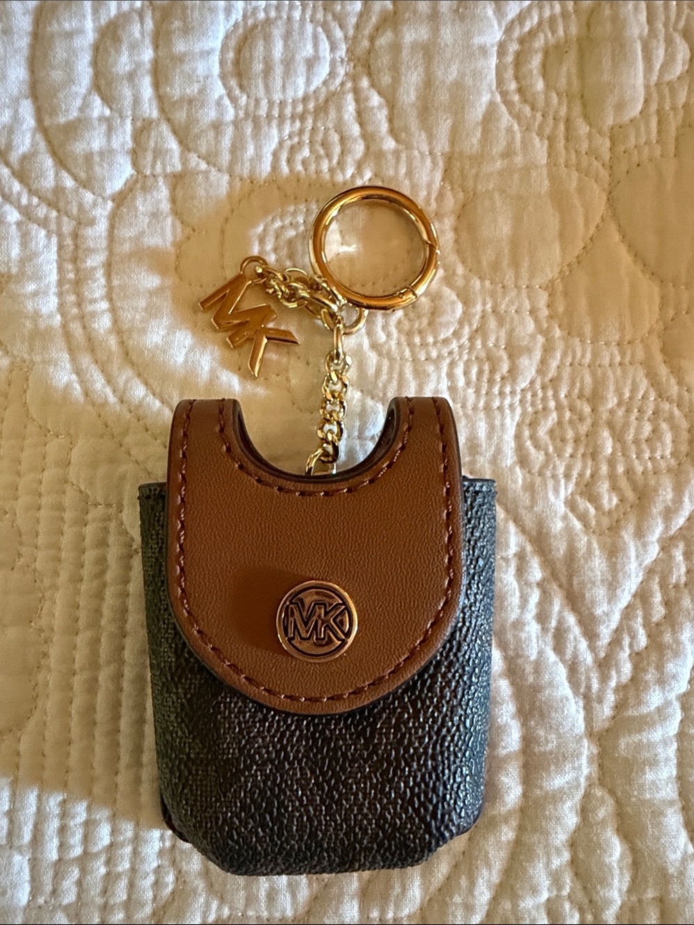 Michael Kors Brown and Gold Logo bag - Picture 9 of 13